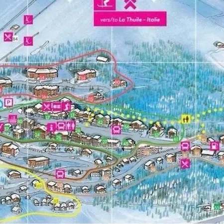 Cosy, La Rosiere, 300m Du Teleski Gratuit De Manessier Apartment *